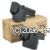*Toshiba T2500D Black Copier Toner - Twin Pack (2 x 500gms)