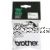 Brother M-K222 Non Laminated Red on White Tape - 9mm x 8M 