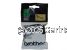Brother M-821 Non Laminated Black on Gold Tape - 9mm x 8M