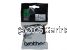 Brother M-931 Non Laminated Black on Silver Tape - 12mm x 8M