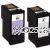 *Lexmark 18C2090 + 18C2110A (No14 + No15) Black & Colour Compatible 