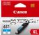 Canon CLI-651CXL Cyan Extra Large Inkjet - 695 pages - Original 
