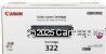 Canon Cart 322M Magenta - Original     