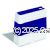 Brother PR1060E6P Blue 10x60mm Stamp (6 Pack) - Original  