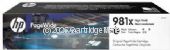 Hewlett Packard L0R12A (981XL) Black 