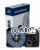 *Casio XR12BU Black Text on 12mm wide Blue New Compatible Label Tape x 8 Metres 