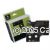 *Dymo SD43624 Gold Text on 6mm wide Black Laminated Tape New Compatible - 7 Mtr     