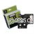 *Dymo SD43612 Red Text on 6mm wide Clear Laminated Tape New Compatible - 7 Metres 