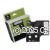 *Dymo SD40911 Blue Text on 9mm wide Clear Laminated Tape New Compatible- 7 Metres  