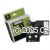 *Dymo SD40910 Black Text on 9mm wide Clear Laminated Tape New Compatible- 7 Metres 