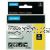 Dymo 18444 Rhino Black on White Tape - 12mm x 5.5m