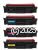 CartridgeMate Brother TN-851XLB Value Pack (BCMY) High Yield New Compatible 