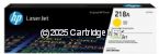 Hewlett Packard W2182A (218A) Yellow - Original       