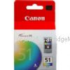 Canon CL-51 FINE High Yield Colour 