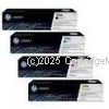 Hewlett Packard CB540A (125A) Value Pack (4)  - Original 