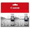 Canon PG-510T FINE Black Tanks (Twin Pack) - Original Product