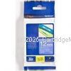 Brother TZe-535 Laminated White on Blue Tape - 12mm x 8M 