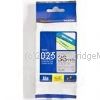 Brother TZe-M961 Black on Silver (mat) Tape - 36mm x 8M