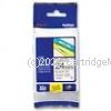 Brother TZe-251 Laminated Black on White Tape - 24mm x 8M 
