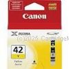 Canon CLI-42Y Yellow Inkjet Cartridge  - Average Yield 51 Pages - Original Product   