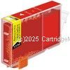 *Canon CLI-8R Red New Compatible Inkjet -14ml - Microchip Fitted 