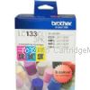 Brother LC-133CL3PK  color 3 Pack CMY - Original