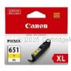 Canon CLI-651YXL Yellow Extra Large Inkjet - Average 695 pages