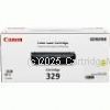 Canon Cart329 Yellow Toner Cartridge - Average 1,000 Pages   