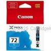 Canon PGI-72C Cyan Inkjet Cartridge  - Average Yield 73 Pages - Original  