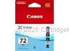 Canon PGI-72PC Photo Cyan Inkjet Cartridge  - Average Yield 73 Pages - Original  