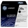 Hewlett Packard Q1339A - Black Print Toner Cartridge - Average 18K - Original
