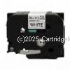 *Brother TZe-S261 Laminated Black printing on Strong White Tape - 36mm x 8m  -comp   