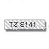 *Brother TZe-S141 Laminated Black printing on Strong Clear Tape - 18mm x 8m  comp
