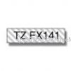 *Brother TZe-FX141 Laminated Black on Flex Clear Tape  18mm x 8m - New Compatible 