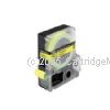 *Epson ESC18YW New Compatible Black Text on 18mm wide Yellow Label Tape     