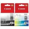 Canon PG-37 + CL38 Twin Pack  Black & Colour 