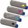 CartridgeMate Oki 44315312 Value Pack (C610) 4 - New Compatible 