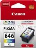 Canon CL-646XL Colour High Yield Inkjet Cartridge - Average 400 Pages - Original   