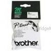 Brother M-K221 Non Laminated Black on White Tape - 9mm x 8M