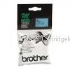 Brother M-K521 Non Laminated Black Printing on Blue Tape - 9mm x 8 metres 