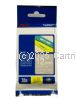 Brother TZe-MQ835 White on Satin Gold (Deco) 12mm x 5M 