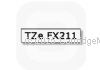 *Brother TZe-FX251 Laminated Black on Flex White  24mm x 8m - New Compatible      