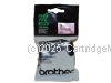 Brother M-E21 Non Laminated Black on Pink Tape  - 9mm x 8M