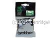 Brother M-721 Non Laminated Black on Green Tape - 9mm x 8M