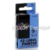 *Casio XR9BU Black Text on 9mm wide Blue New Compatible Label Tape x 8 Metres     