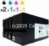 *Hewlett Packard CN045A Value Pack (5) High Yield Compatible  