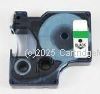 *Dymo SD40919 Black Text on 9mm wide Green Laminated Tape New Compatible - 7 Metres  