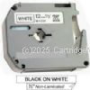 *Brother MK231 Non Lamin Black on White Tape - 12mm x 8 metres New Compatible