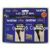 Brother LC-37BK2PK Black (Twin Pack)  - Original 