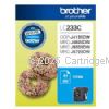Brother LC-233C Cyan Inkjet Cartridge  - Original 